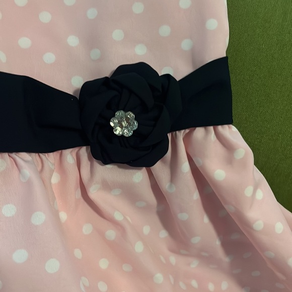 Bonnie Jean Dress pink and navy - Picture 2 of 6